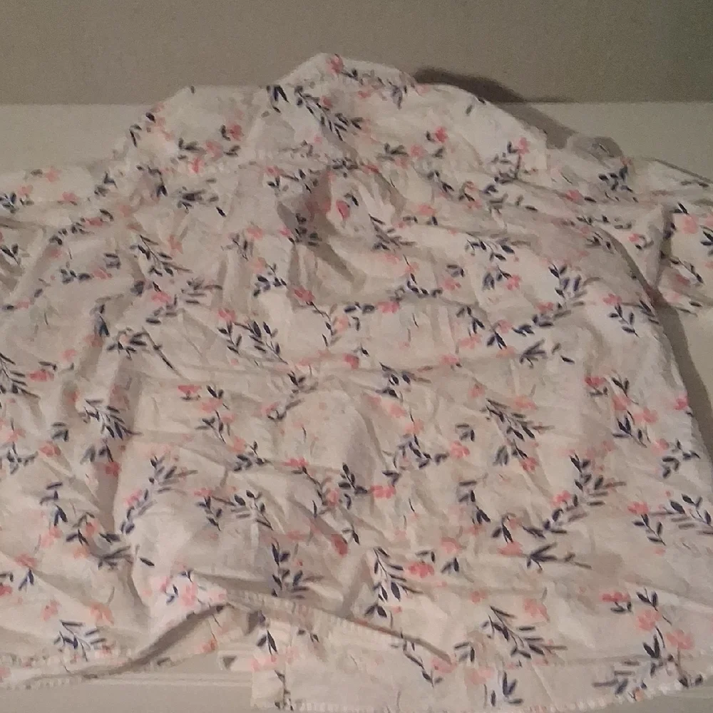 Croft & Barrow Floral Button Down Blouse XXL Pink Blue - Picture 10 of 10
